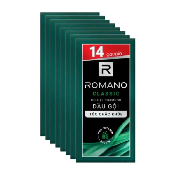 [Gift] Gói Dầu Gội Hương Nước Hoa Romano Classic 5g/gói - 99.999₫ - Dây 14 gói